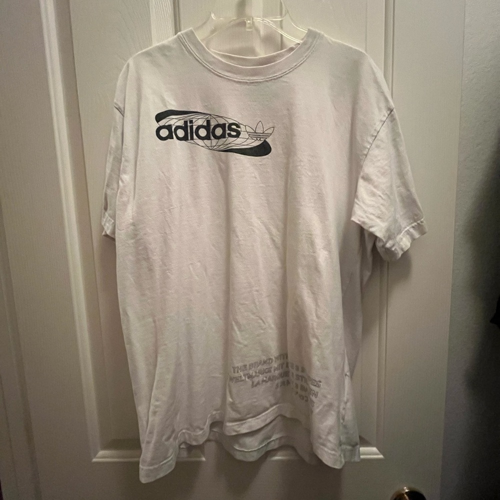 Adidas Gray Short Sleeve Men's Tee